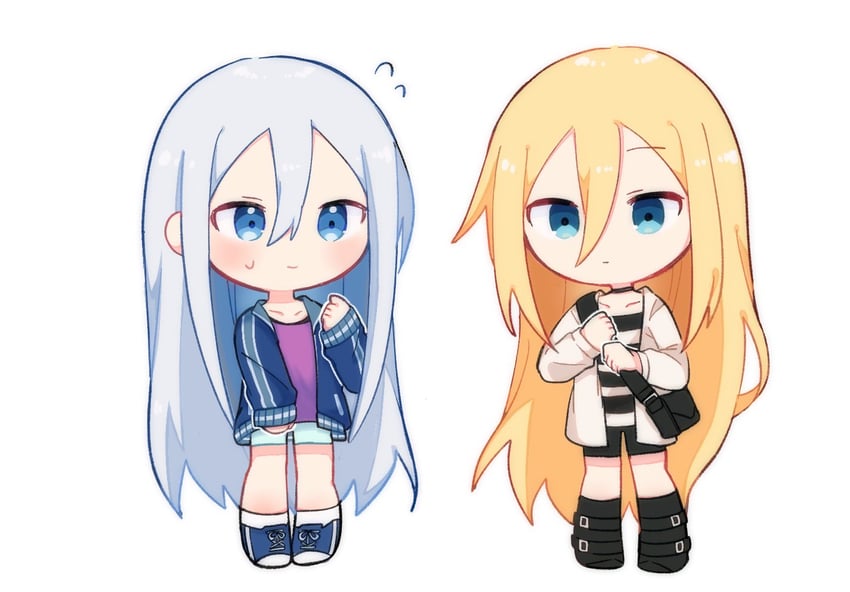 yoisaki kanade and rachel gardner (project sekai and 1 more) drawn by neko_oudon