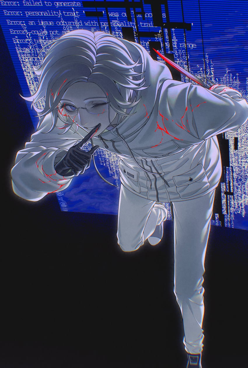 aotsuki eito (the hundred line -last defense academy-) drawn by 7nite