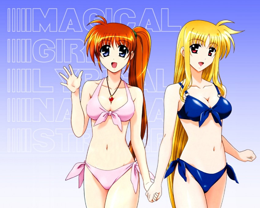 fate testarossa and takamachi nanoha (lyrical nanoha and 1 more)