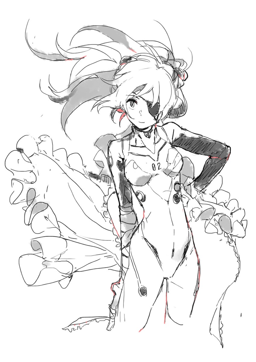 souryuu asuka langley (neon genesis evangelion and 2 more) drawn by kiikanna