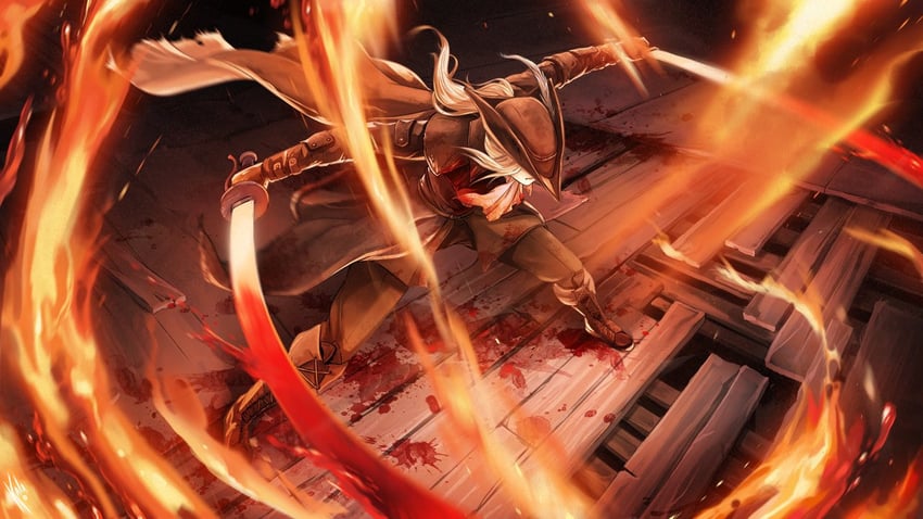 lady maria of the astral clocktower (bloodborne) drawn by kalasketch