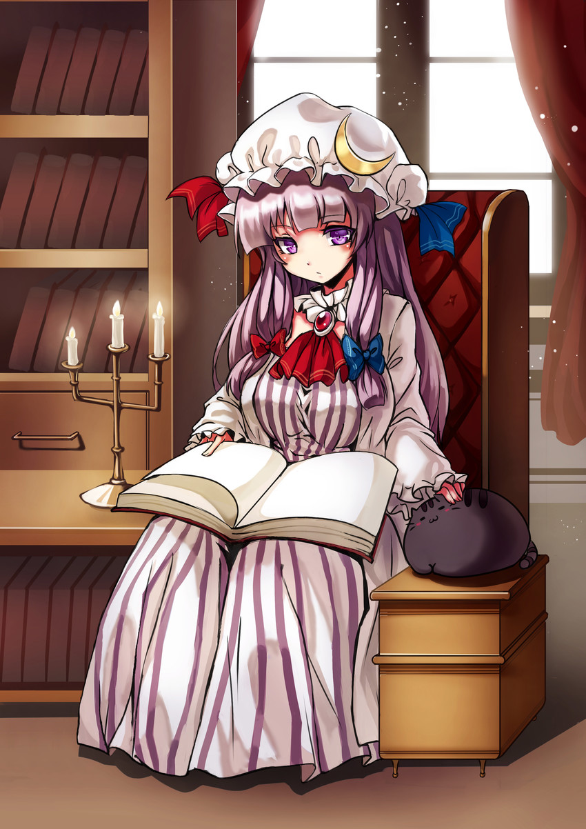 patchouli knowledge (touhou) drawn by koissa