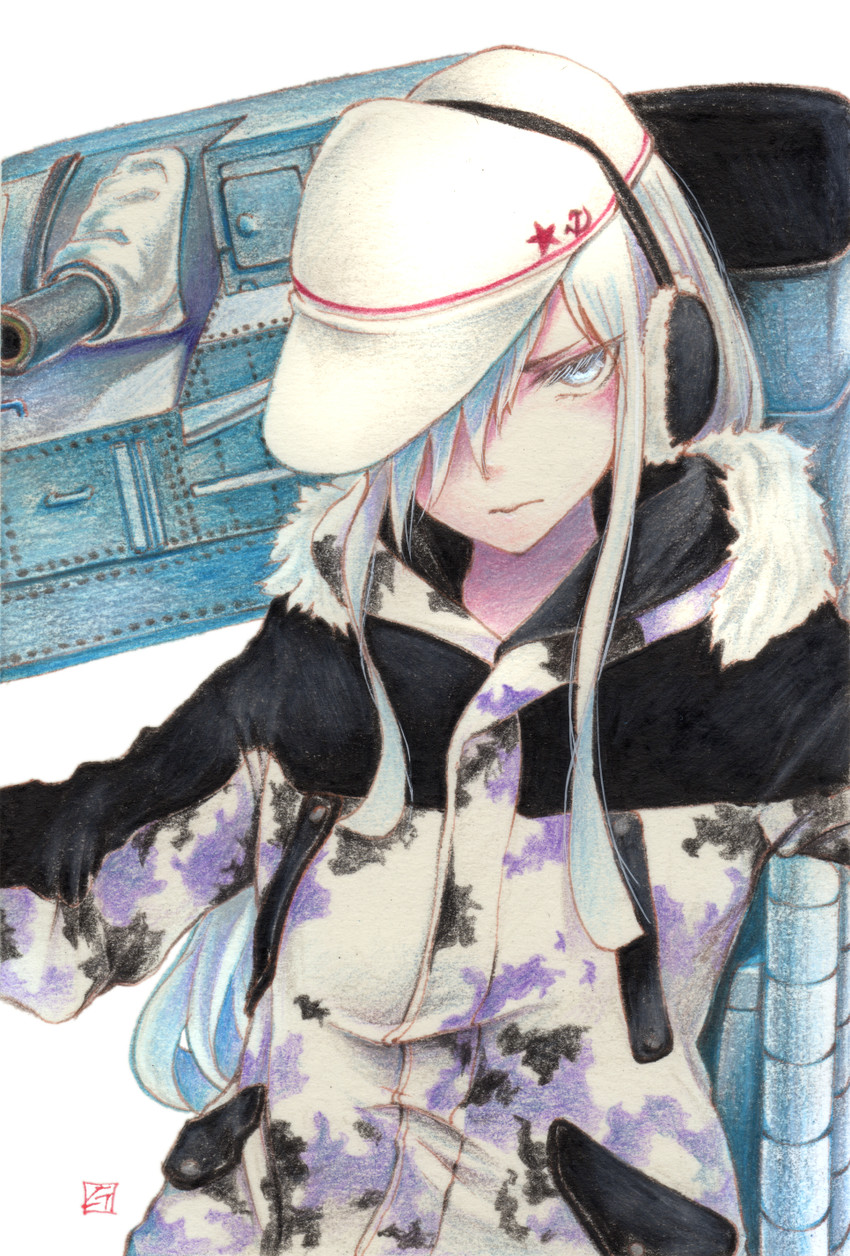 hibiki and verniy (kantai collection) drawn by tesun_(g_noh)
