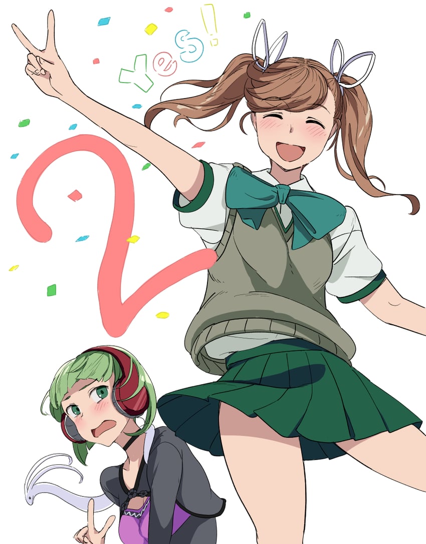 nanase, phonon, and meuniel (under night in-birth and 2 more) drawn by touniyuu