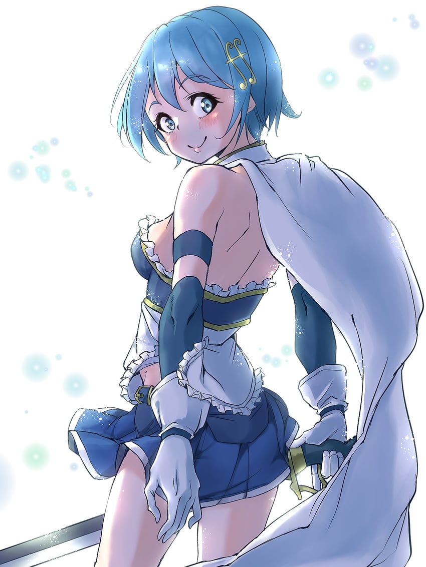 miki sayaka (mahou shoujo madoka magica and 1 more) drawn by choco-tto