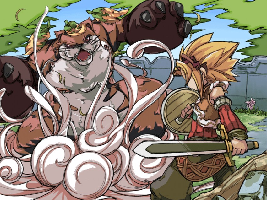 mice and tanushiroo (rune factory and 1 more) drawn by mato-k