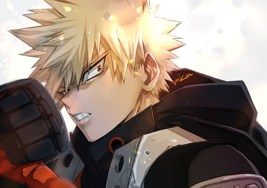 bakugou katsuki (boku no hero academia) drawn by mkm_(mkm_storage)