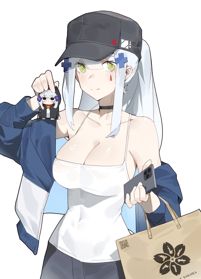 hk416 and klukai (girls' frontline and 1 more) drawn by coteri and doya_(qkrdbseh1205)