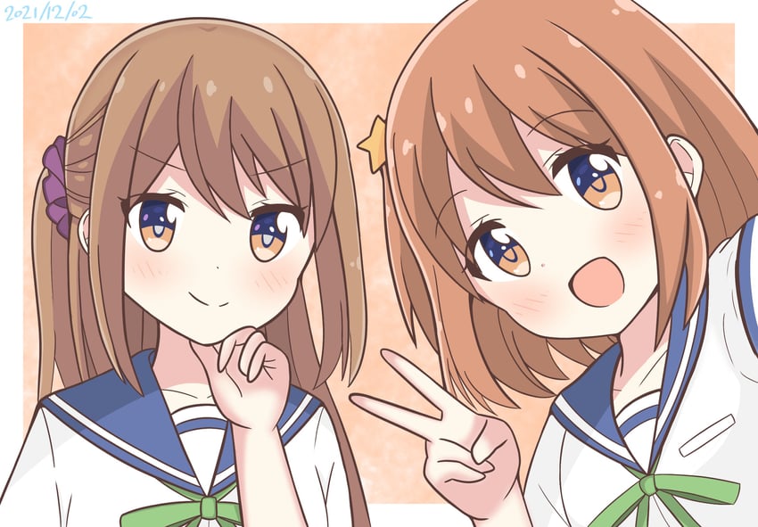 konohata mira and konohata misa (koisuru asteroid) drawn by mmiirrraa