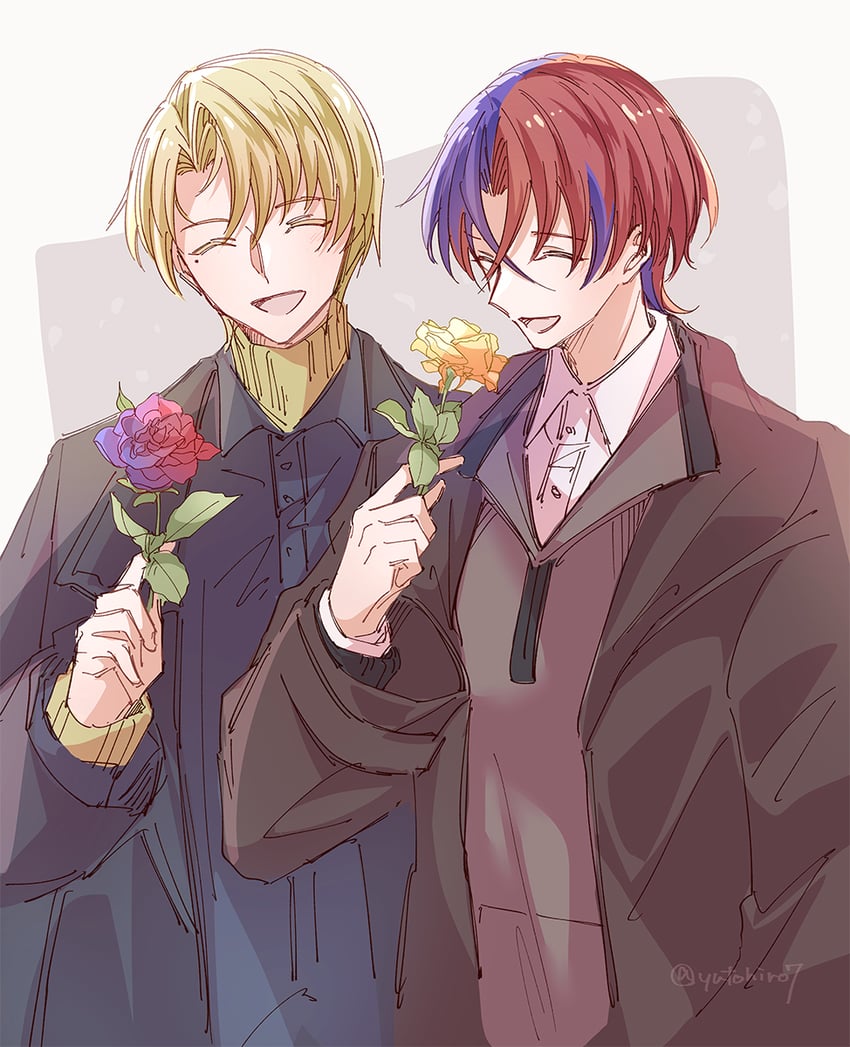 male alear and alfred (fire emblem and 1 more) drawn by yutohiroya