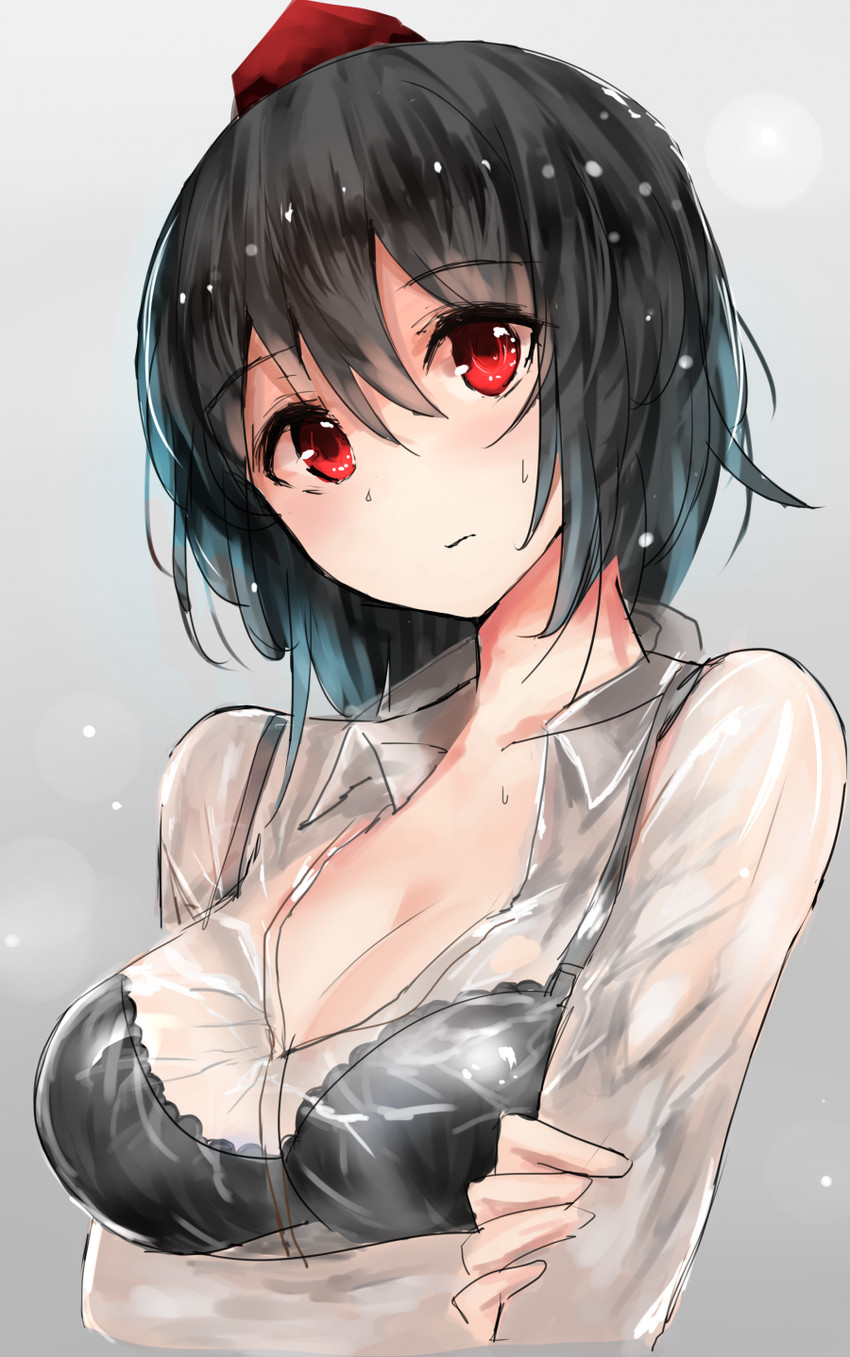 shameimaru aya (touhou) drawn by moruchi_(rinaka_moruchi)