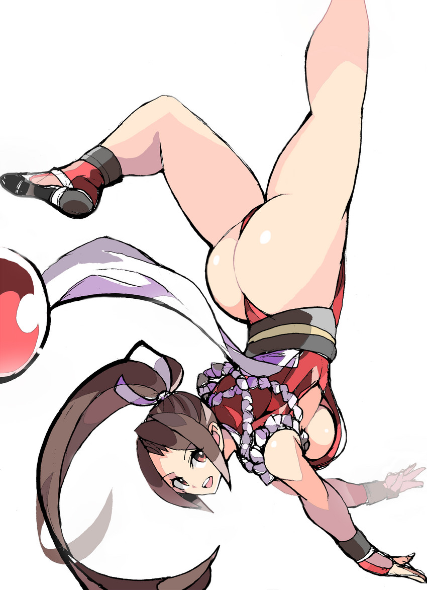 shiranui mai (the king of fighters and 2 more) drawn by enpe