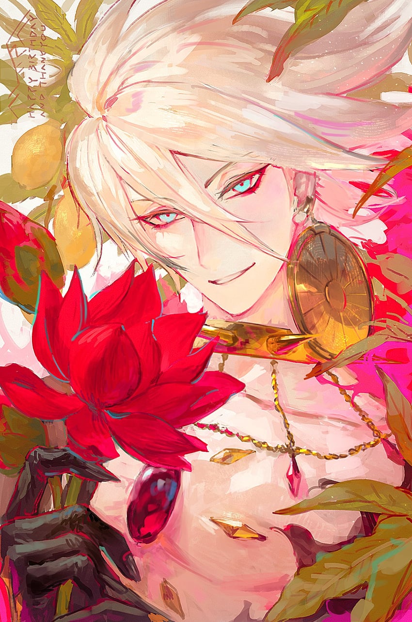 karna (fate and 2 more) drawn by egawa_akira