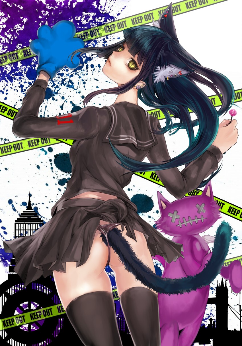 hatsune miku (vocaloid and 1 more) drawn by tcb
