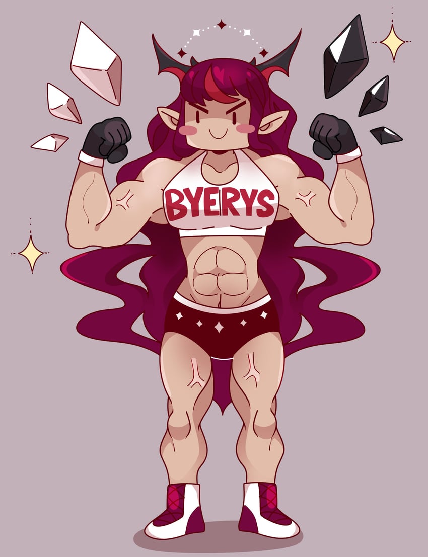 irys (hololive and 1 more) drawn by mori_calliope_(artist)