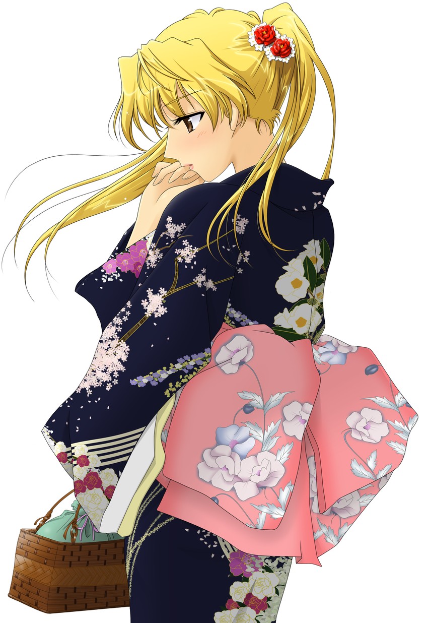 sawachika eri (school rumble) drawn by toshi_(anime_coloring)