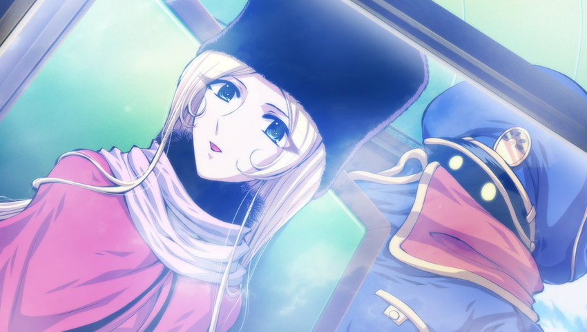 maetel and conductor (ginga tetsudou 999) drawn by tomo_(yuugure)