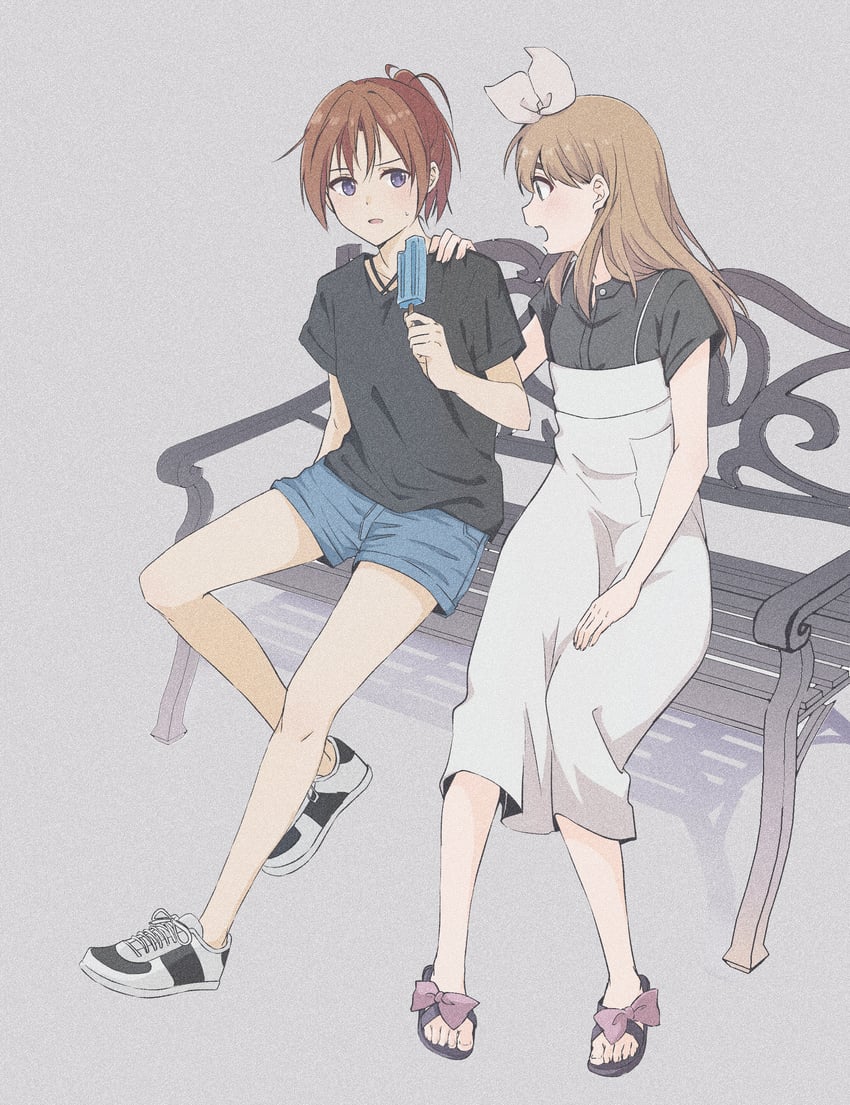 nakagawa natsuki and yoshikawa yuuko (hibike! euphonium) drawn by asahi_(poiuy11t)