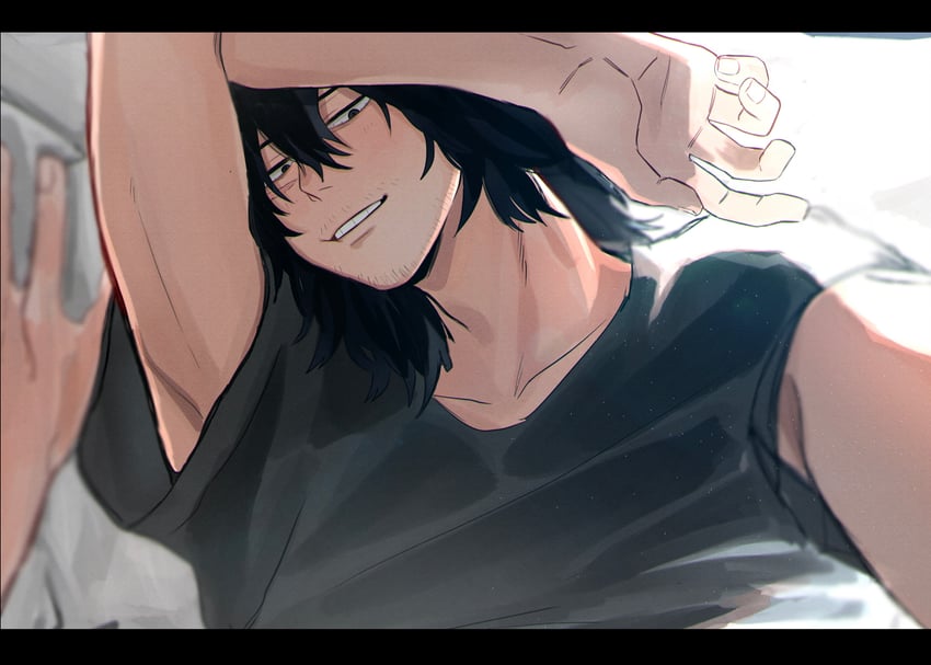 aizawa shota (boku no hero academia) drawn by ton_(ton19130318)
