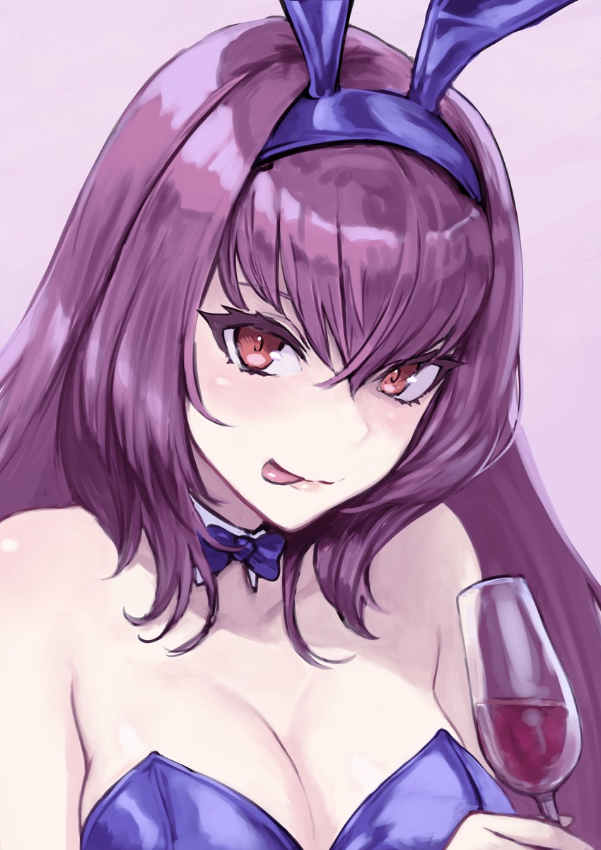 scathach (fate and 1 more) drawn by mao_san