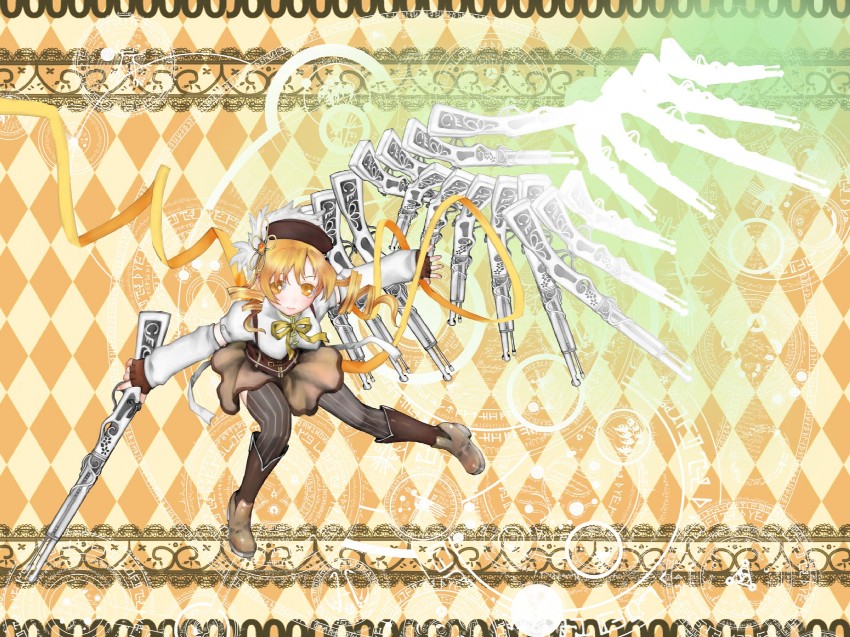 tomoe mami (mahou shoujo madoka magica) drawn by kakashichi