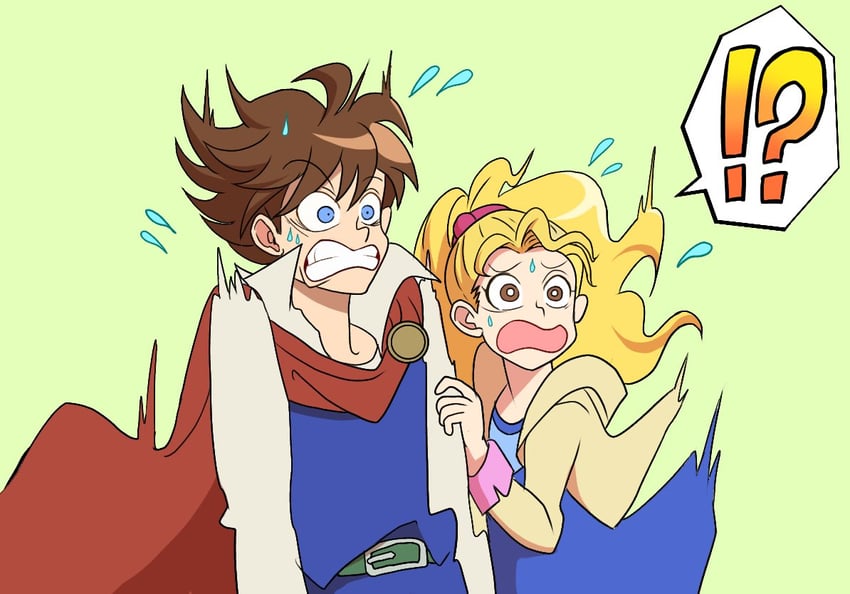 bartz klauser and krile mayer baldesion (final fantasy and 1 more) drawn by sa_kichi