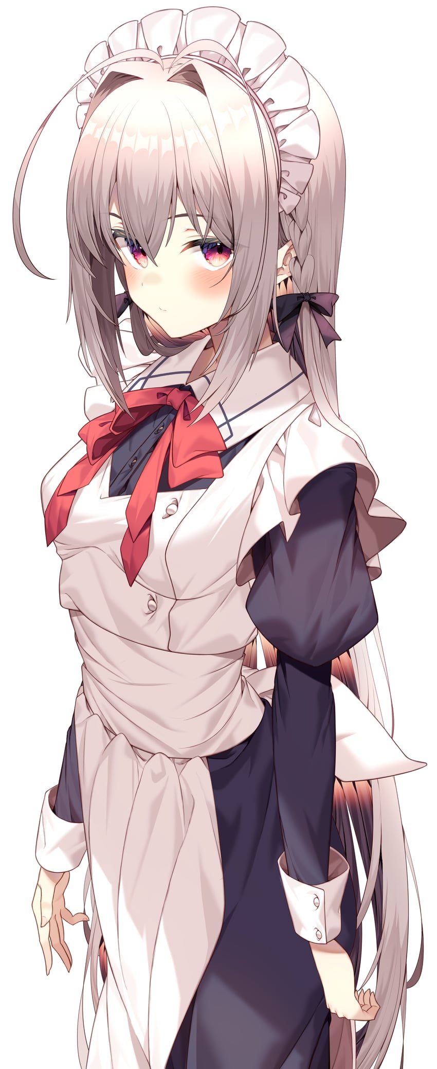 sakurakouji saika and kokura asahi (tsuki ni yorisou otome no sahou 2) drawn by jun_(aousa0328)