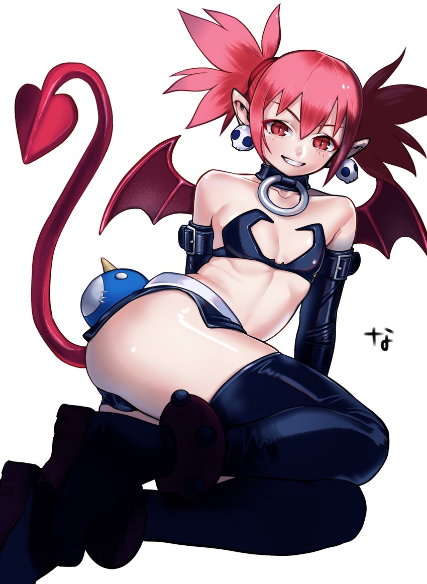 etna and prinny (disgaea and 1 more) drawn by nanja