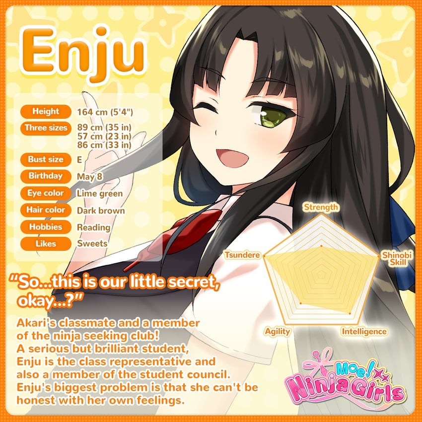 saion-ji enju (moe! ninja girls)