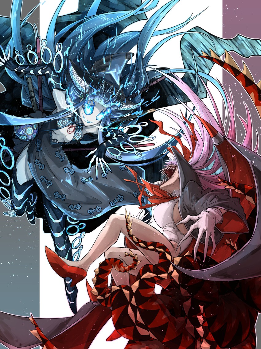 bb and yang guifei (fate and 1 more) drawn by kankan33333