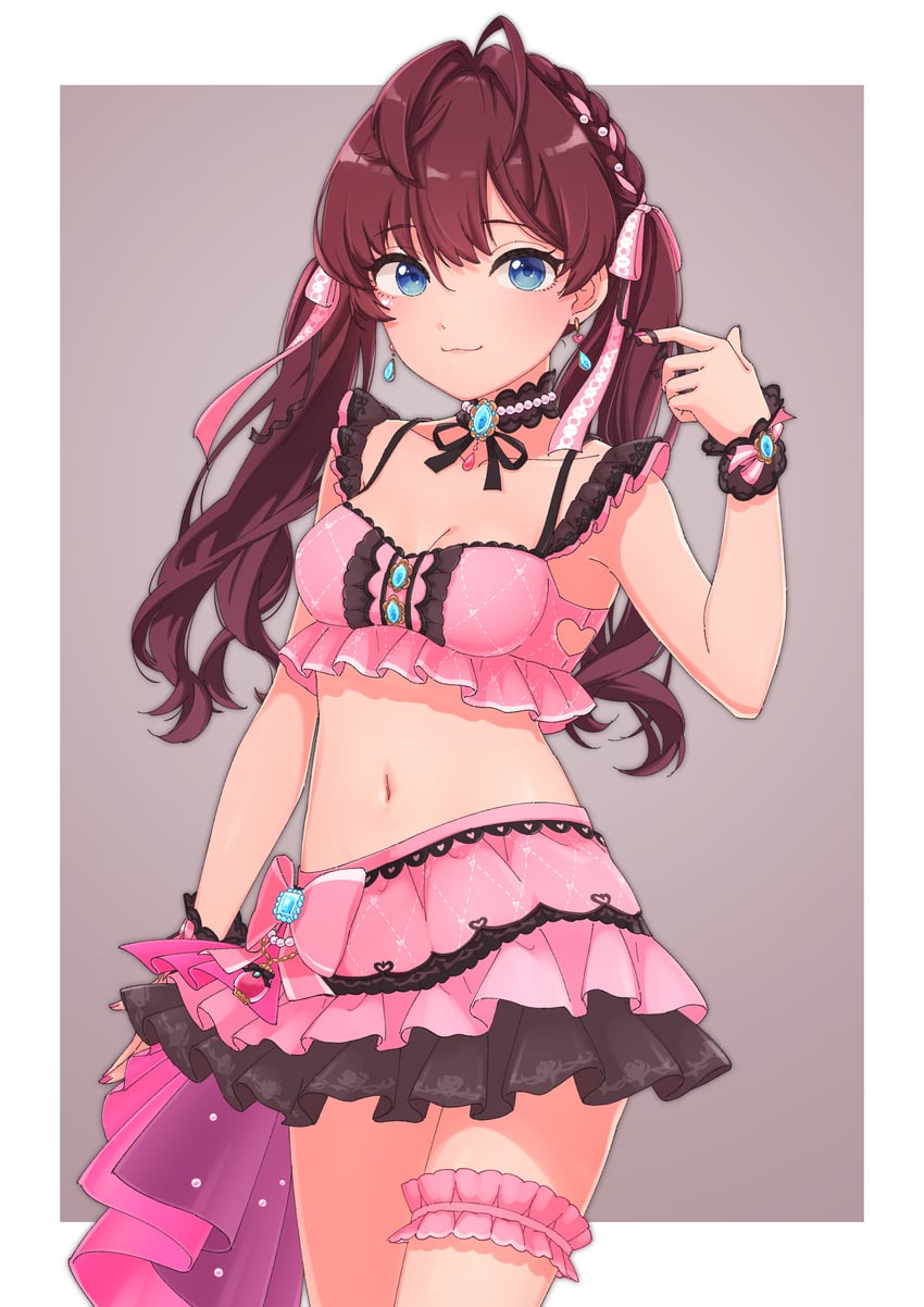 ichinose shiki (idolmaster and 2 more) drawn by rakkopower