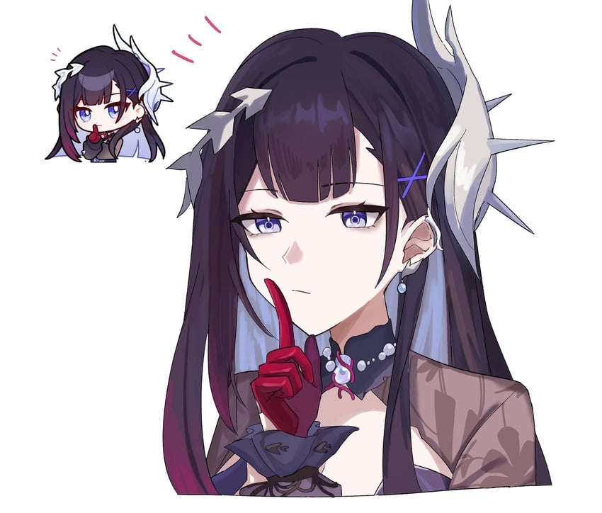 hysilens (honkai and 1 more) drawn by gohan_(kyonogohaaan)