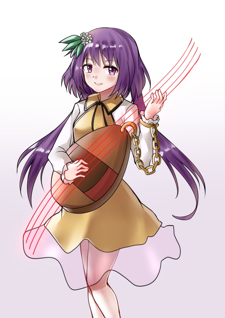 tsukumo benben (touhou) drawn by ailu_elf