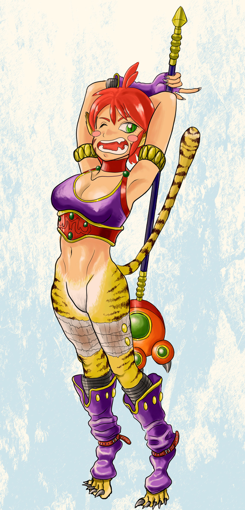 katt (breath of fire and 1 more) drawn by frankyasuhiko