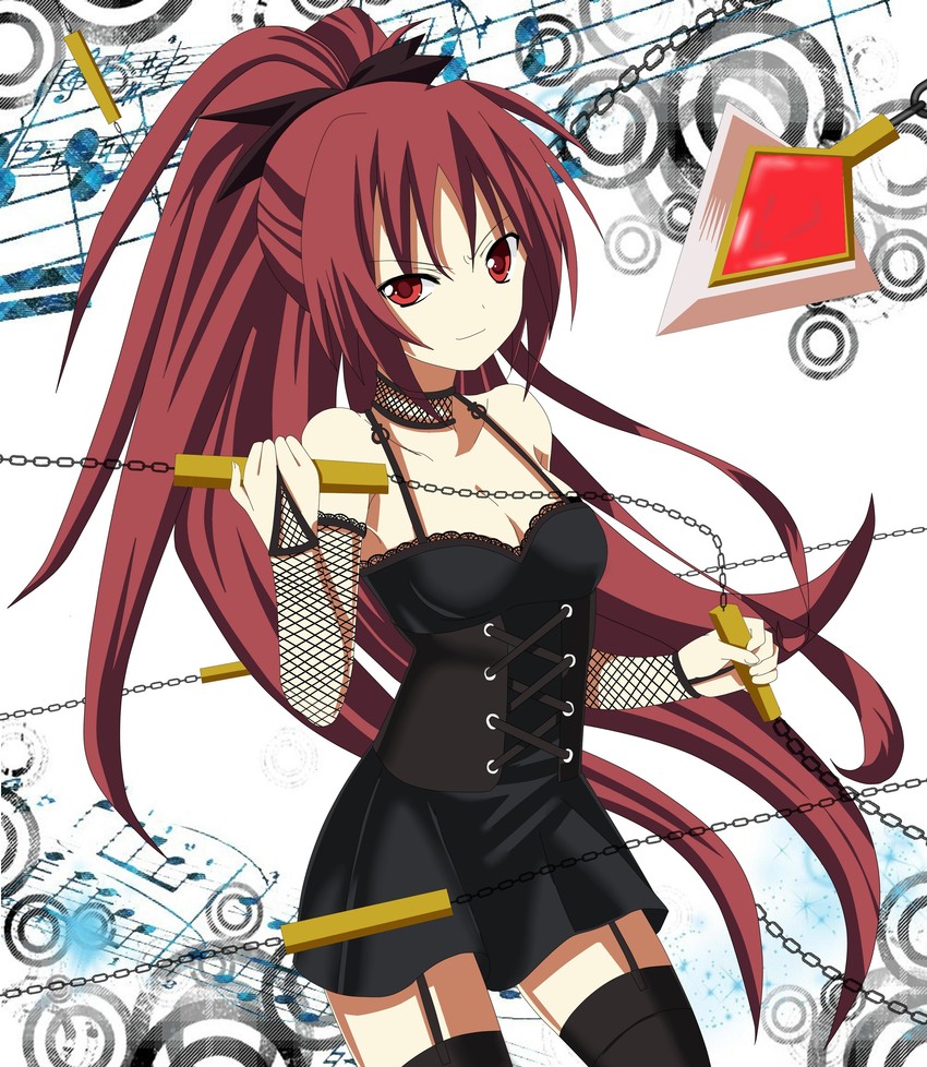 sakura kyoko (mahou shoujo madoka magica) drawn by himeya_no_marimo