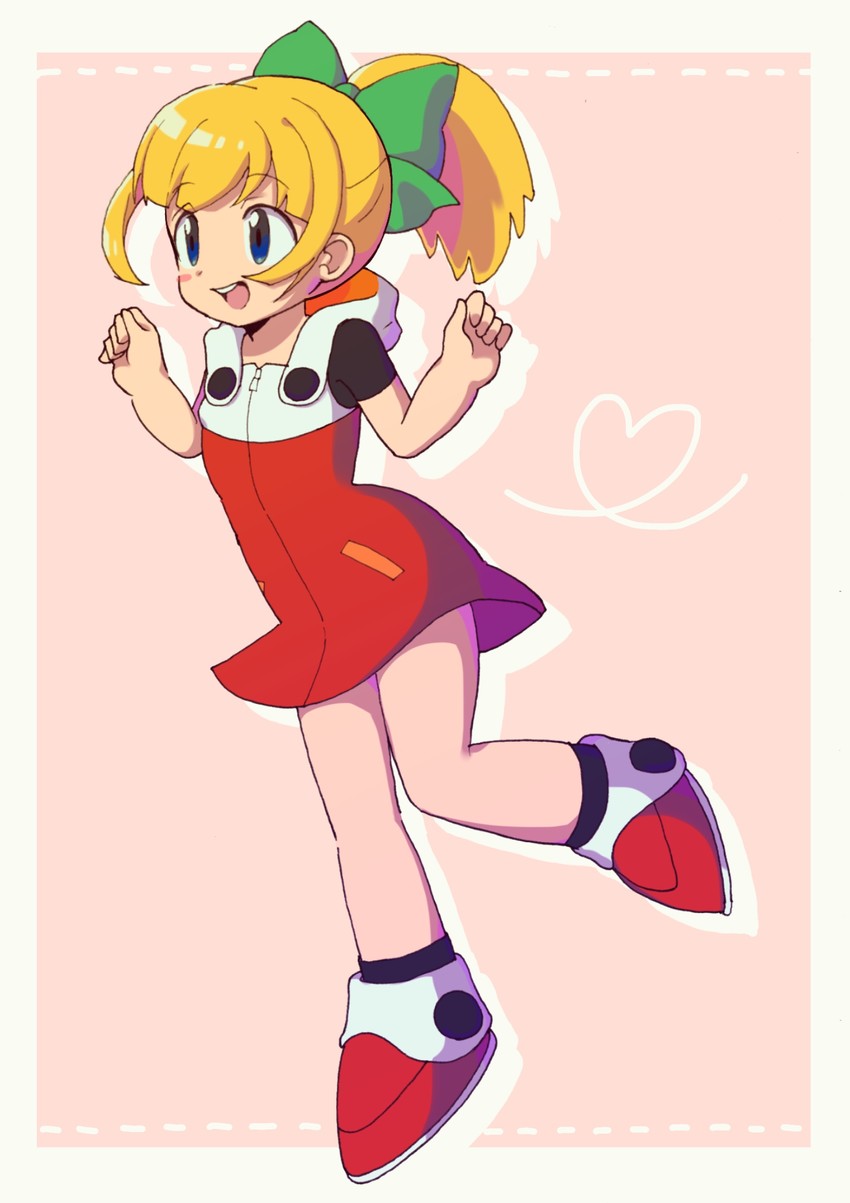 roll (mega man and 1 more) drawn by mayoshima