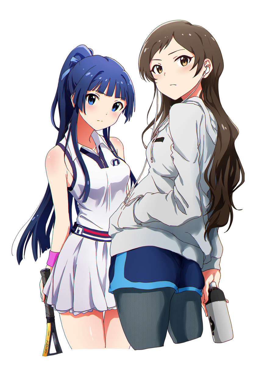 kitazawa shiho and mogami shizuka (idolmaster and 1 more) drawn by ayano_yuu_(sonma_1426)