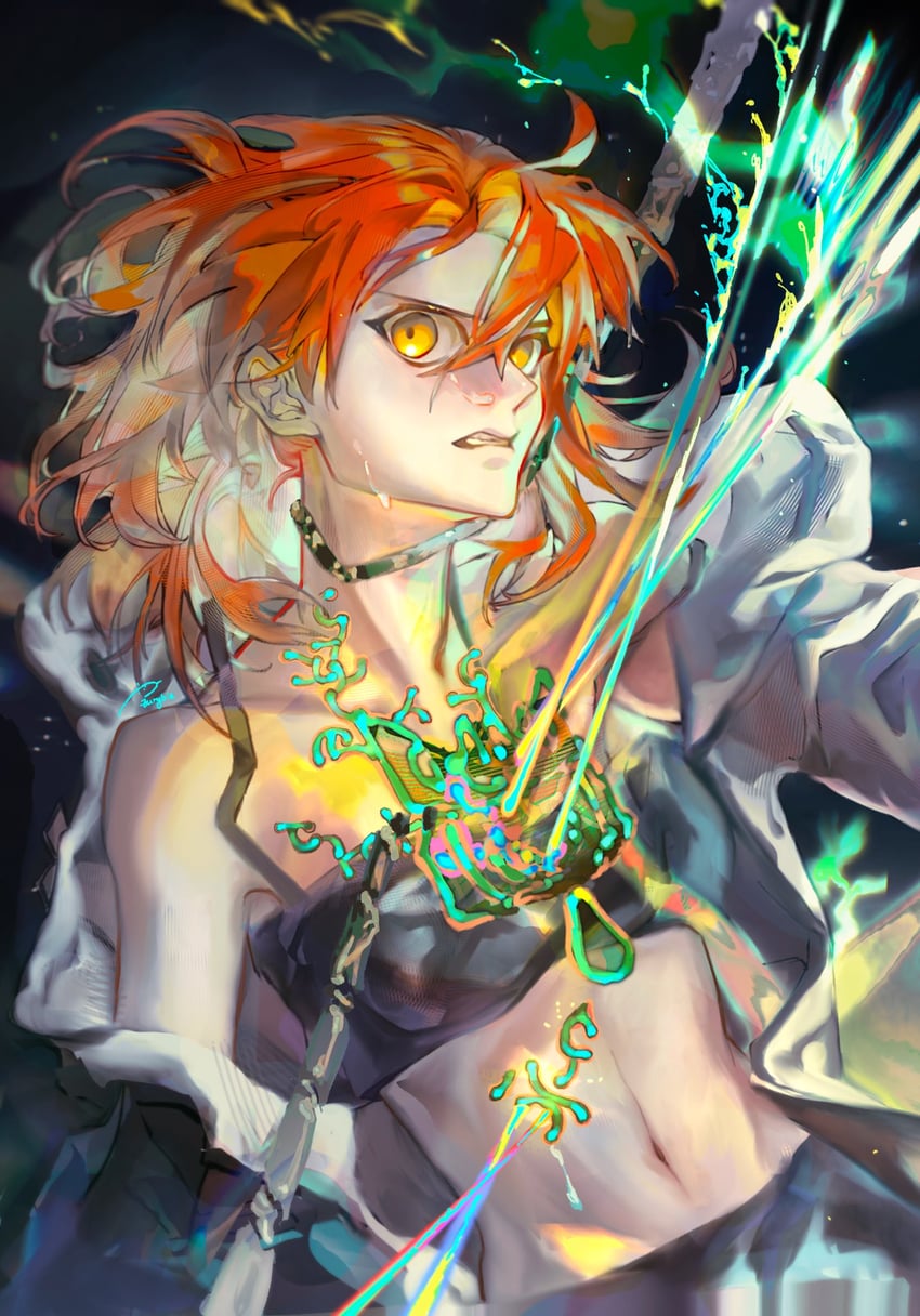 fujimaru ritsuka (fate and 1 more) drawn by eurybia2