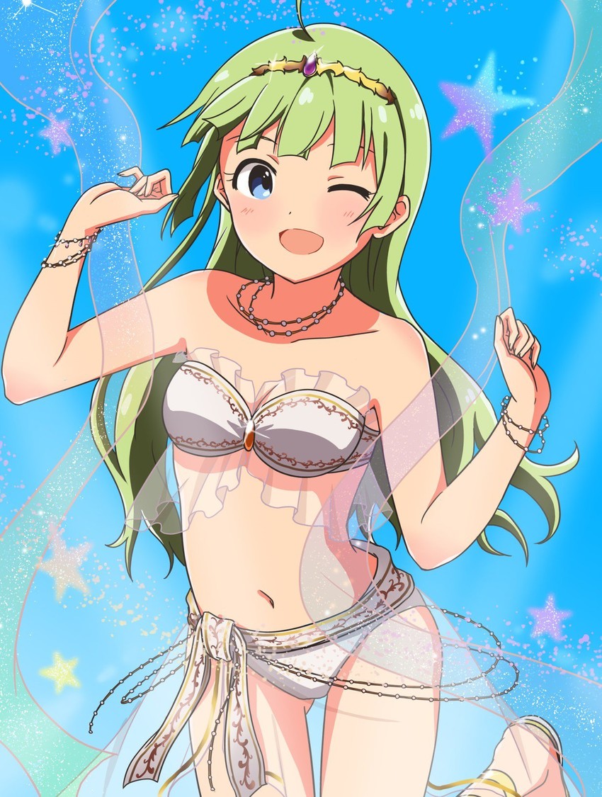 shimabara elena (idolmaster and 1 more) drawn by ieyan