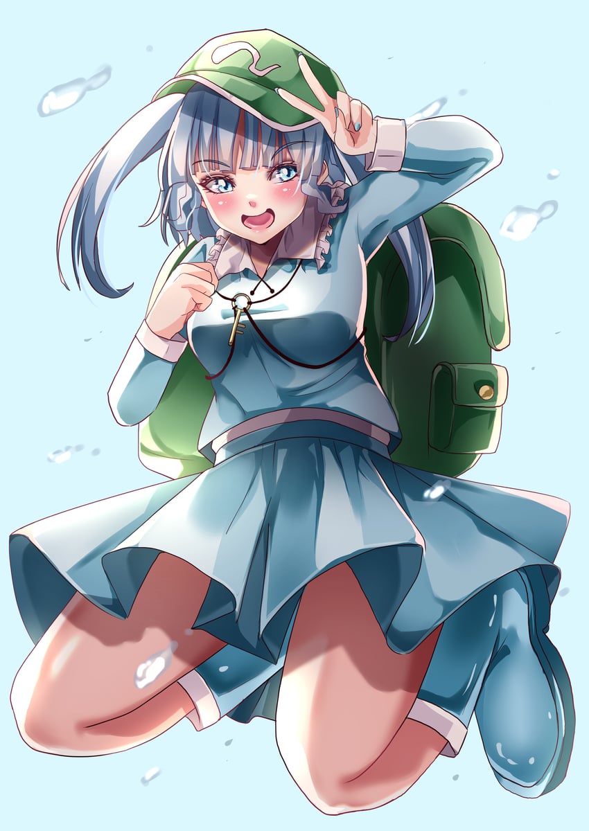 kawashiro nitori (touhou) drawn by mahoro_(minase_mahoro)