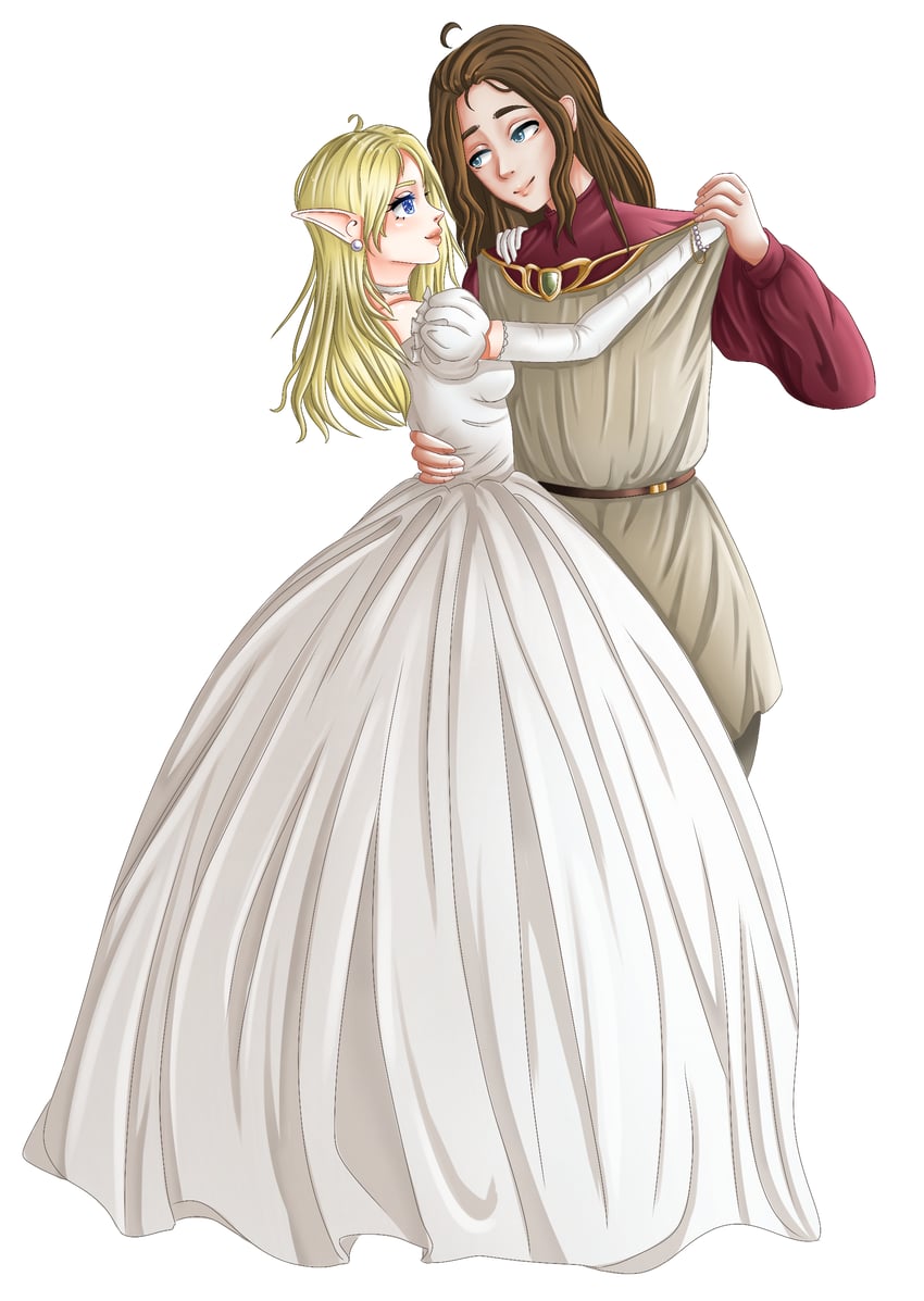 lotte farona and stephanus tavilrond (ways of darkness) drawn by polyaaaa