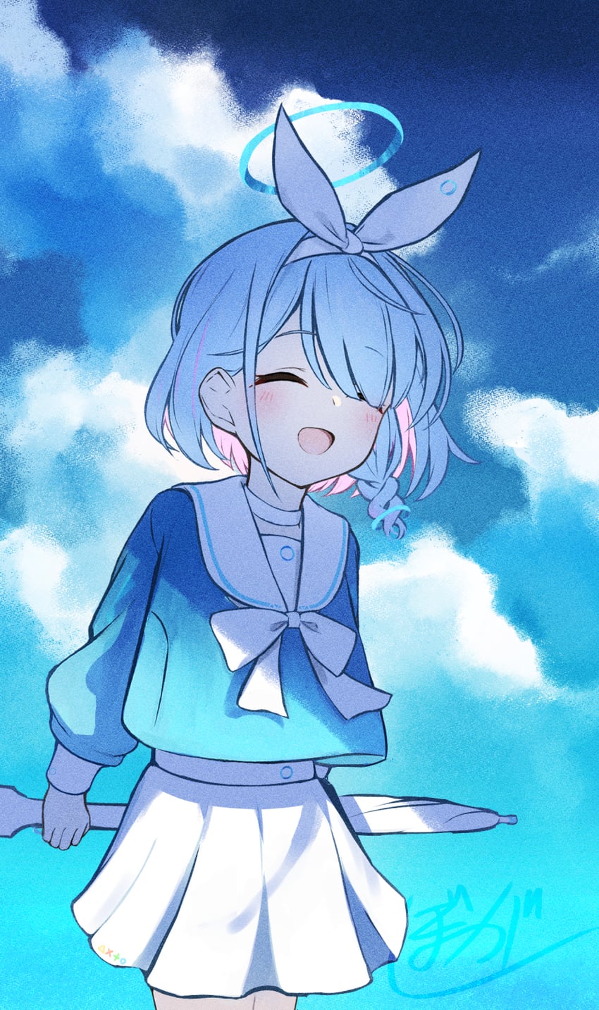 arona (blue archive) drawn by bougashi