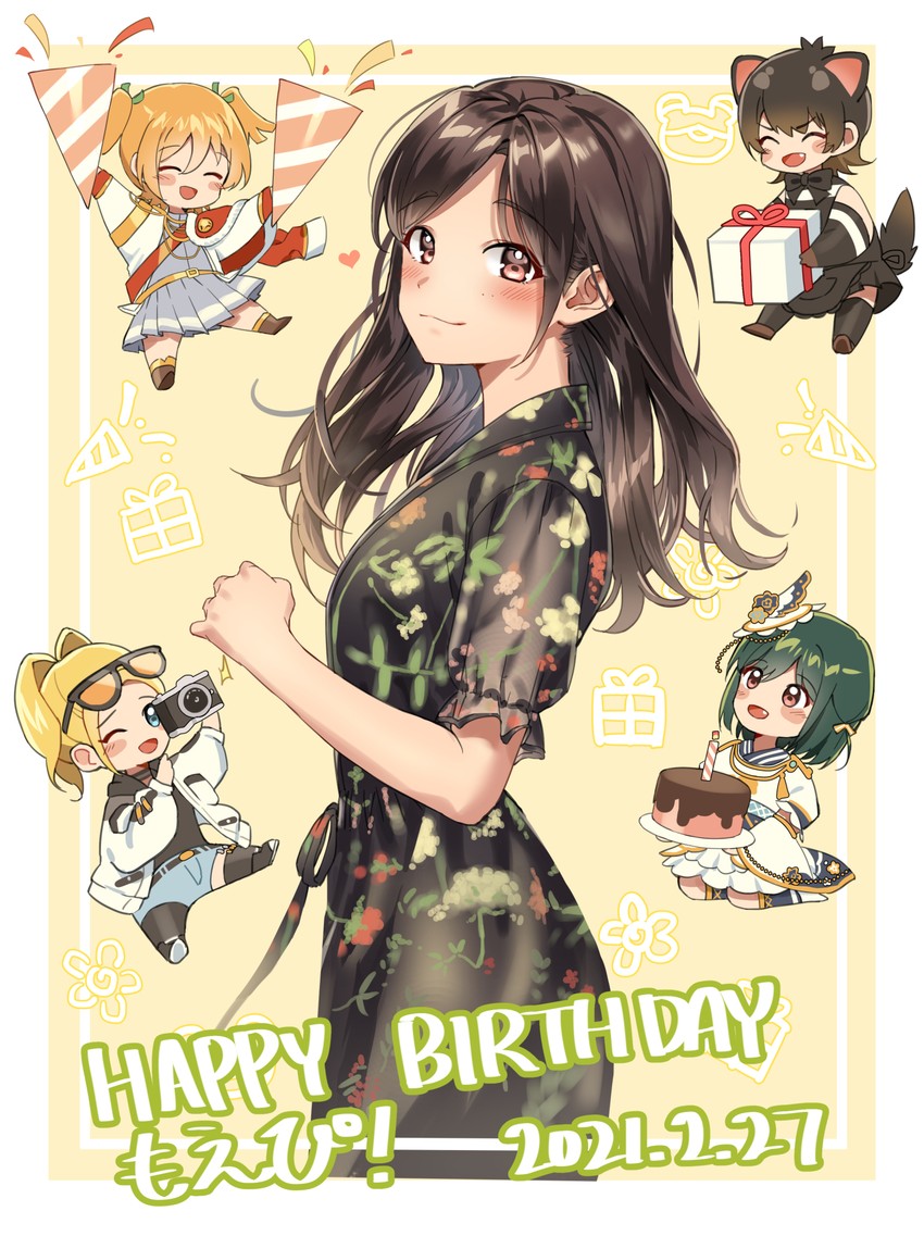mifune shioriko, daiba nana, tasmanian devil, koizumi moeka, and sasago jennifer yuka (love live! and 6 more) drawn by namgic