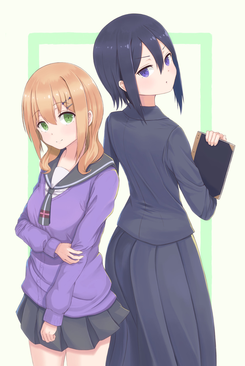 tokura eiko and enami kiyose (slow start) drawn by irise