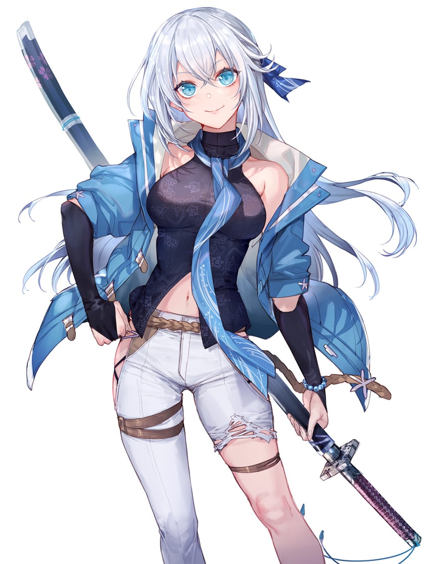 shizuna rem misurugi (eiyuu densetsu and 2 more) drawn by achan_(blue_semi)