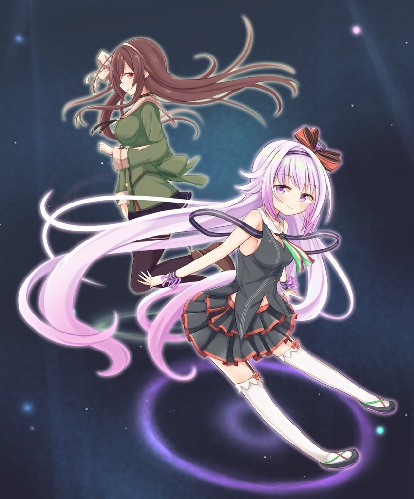 carro pino and yaezawa natori (.live) drawn by hsm
