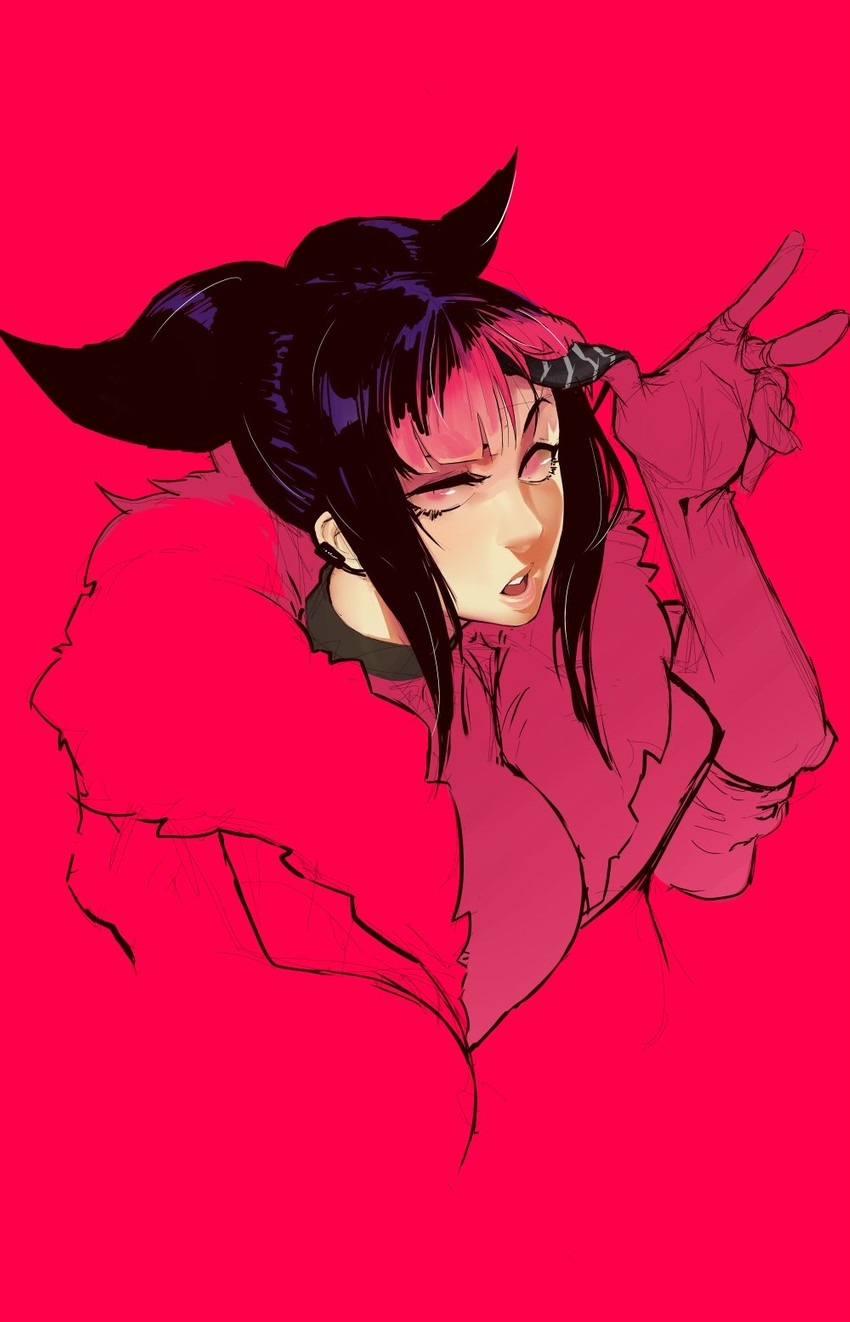 han juri (street fighter and 1 more) drawn by jankojaro