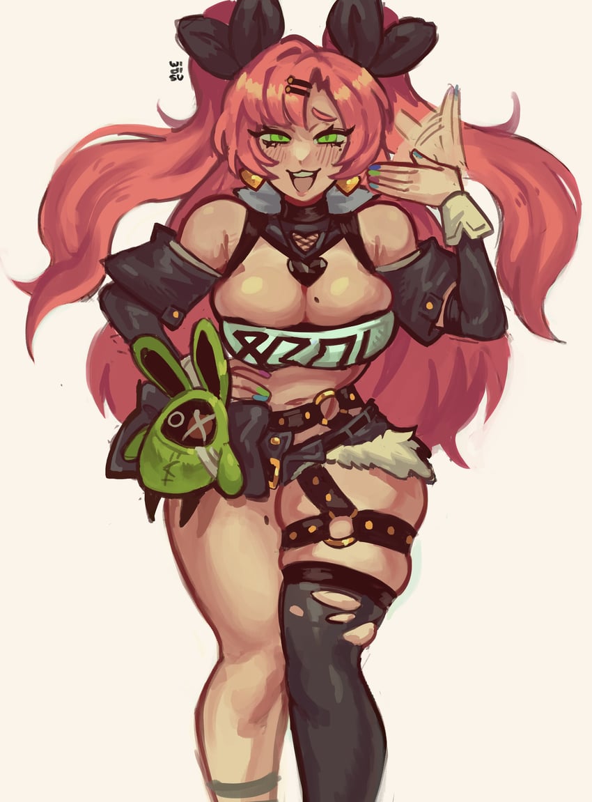 nicole demara and amillion (zenless zone zero) drawn by widisu