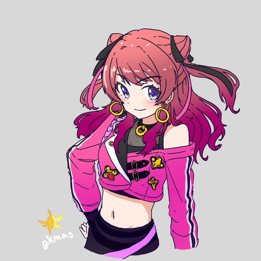 hanami saki (idolmaster and 1 more) drawn by kelvin1996c