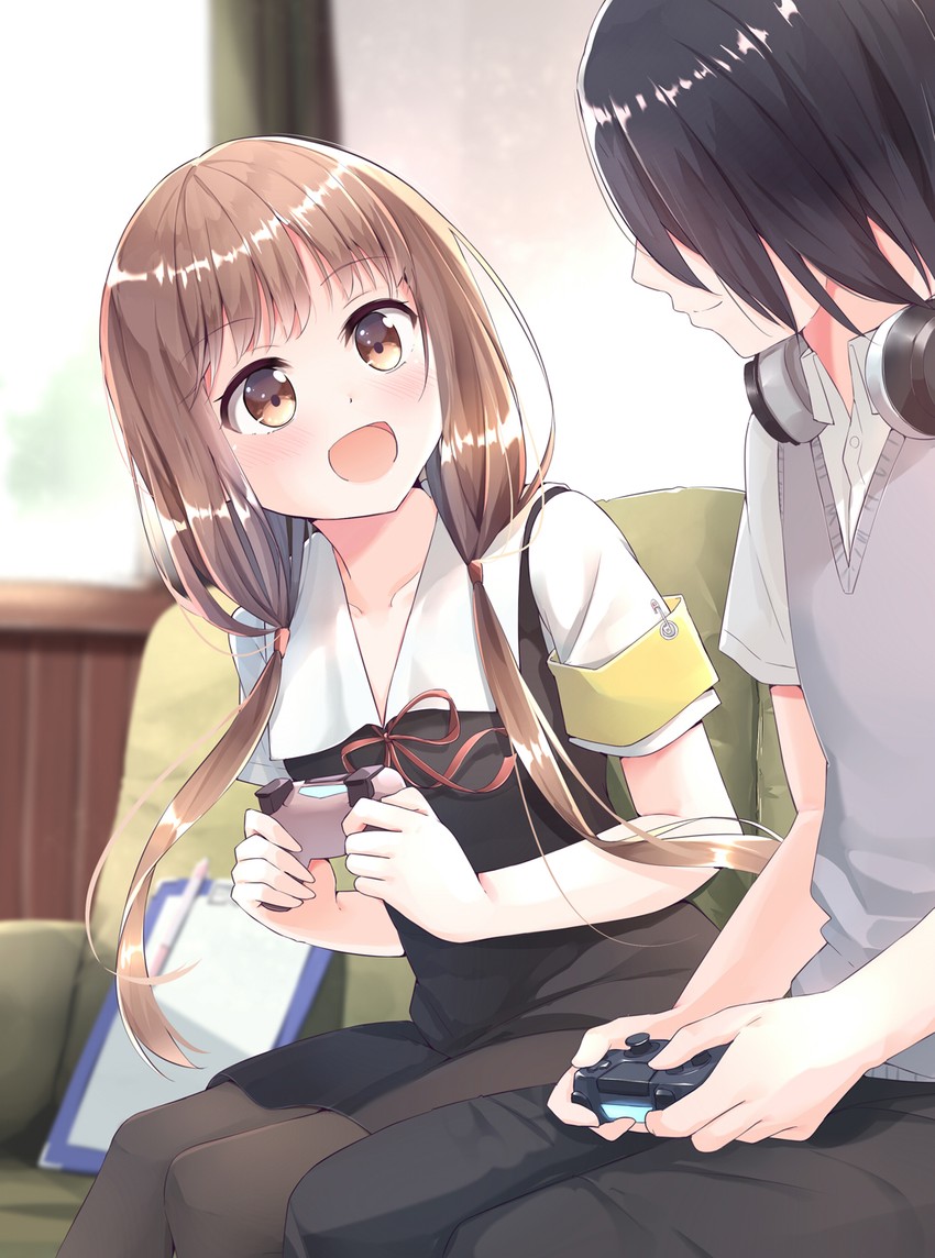 iino miko and ishigami yuu (kaguya-sama wa kokurasetai ~tensai-tachi no renai zunousen~) drawn by wari_(nirodo26)